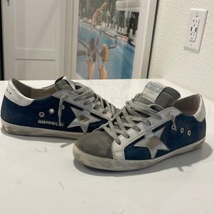 Golden Goose Superstar Denim - Size 9 (EUR 39)